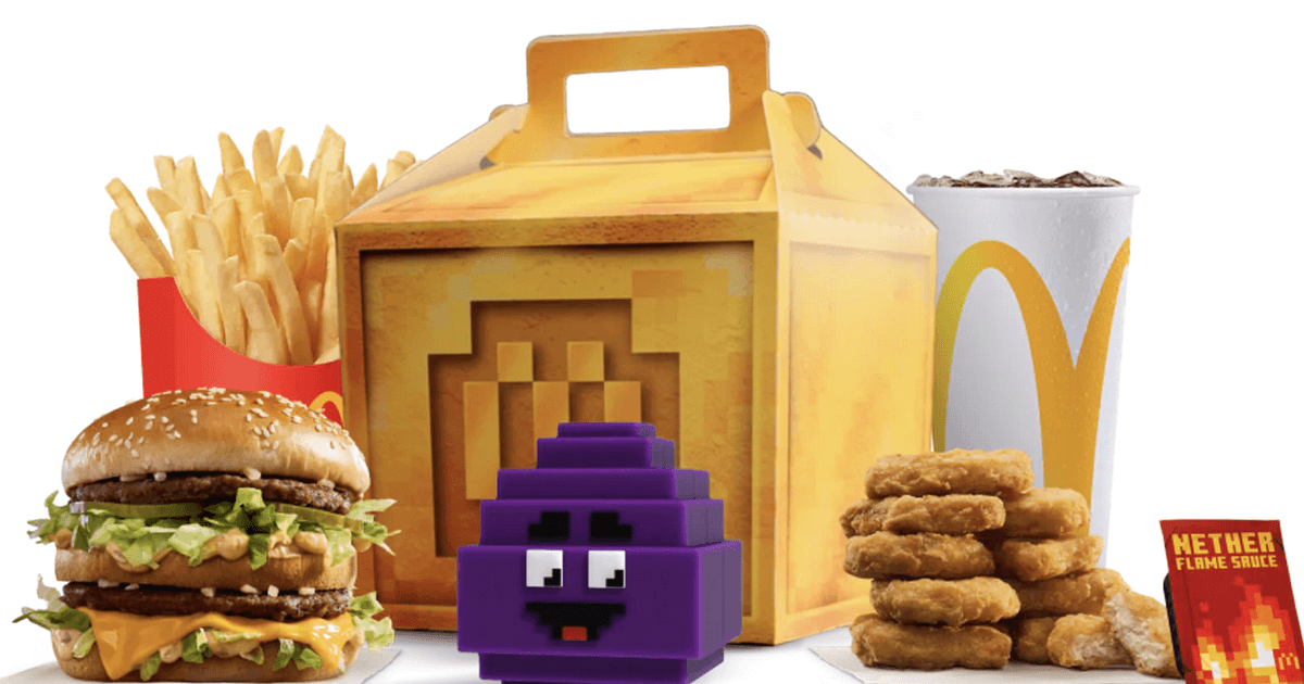 McDonald's lanceert speciale Minecraft-meals | TAGMAG